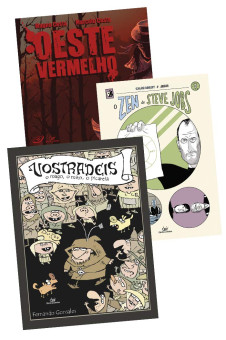 PACK Devir Singles 2 - Vostradeis - Oeste Vermelho - Zen de Steve Jobs